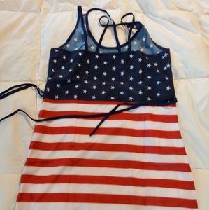 American flag dress